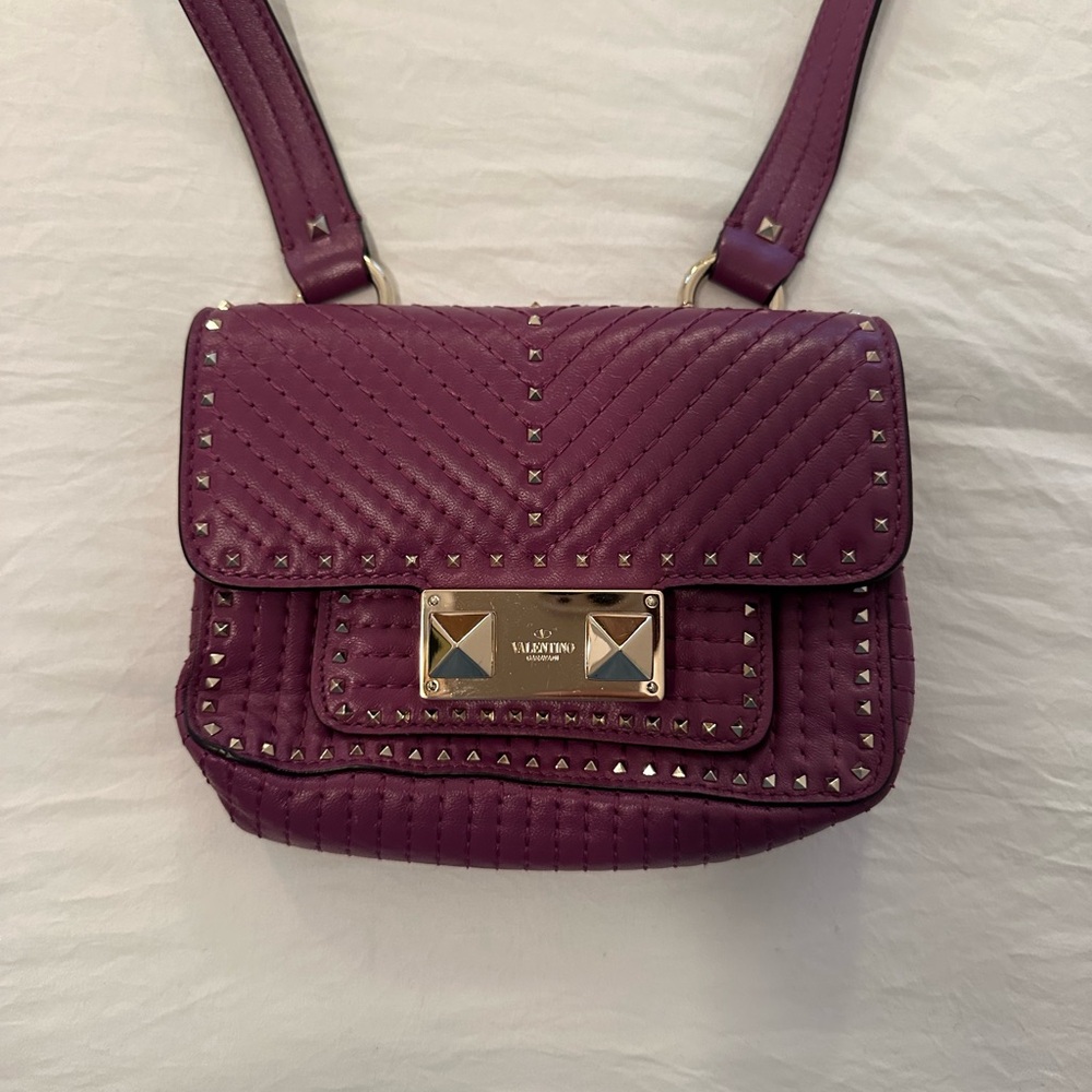 Valentino Purple Quilted Women's Bag
